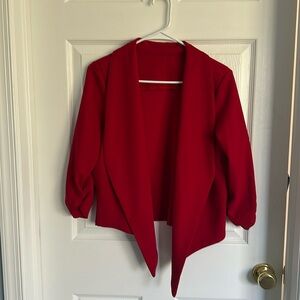 Red blazer size L